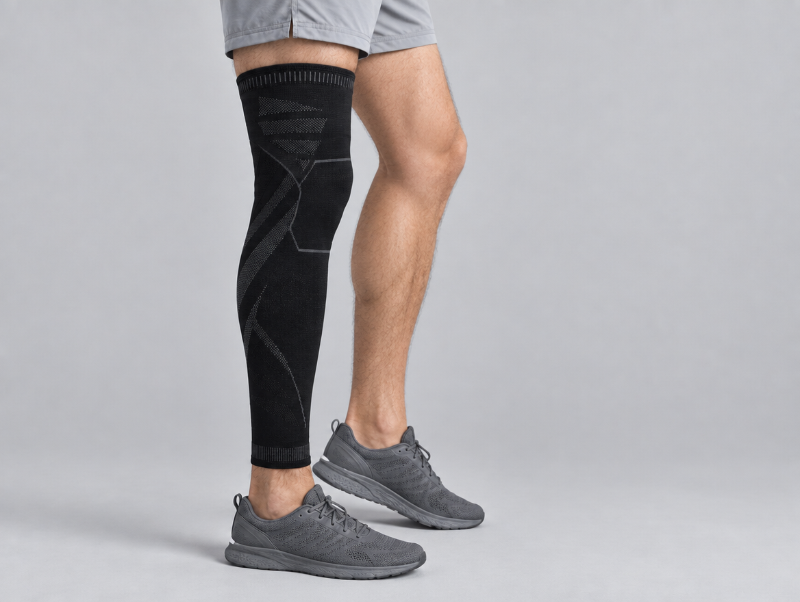47 cm de mi-cuisse à la cheville : là où les autres s'arrêtent au genou, elle continue.