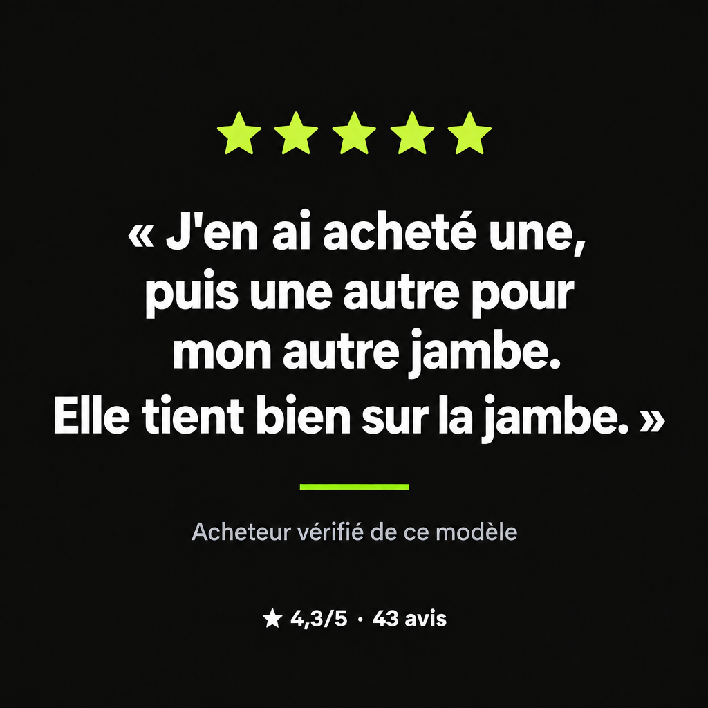 AirLeg – Genouillère de compression longue